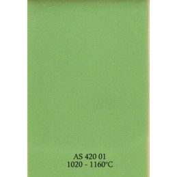 420 středně zelená glazura 1kg